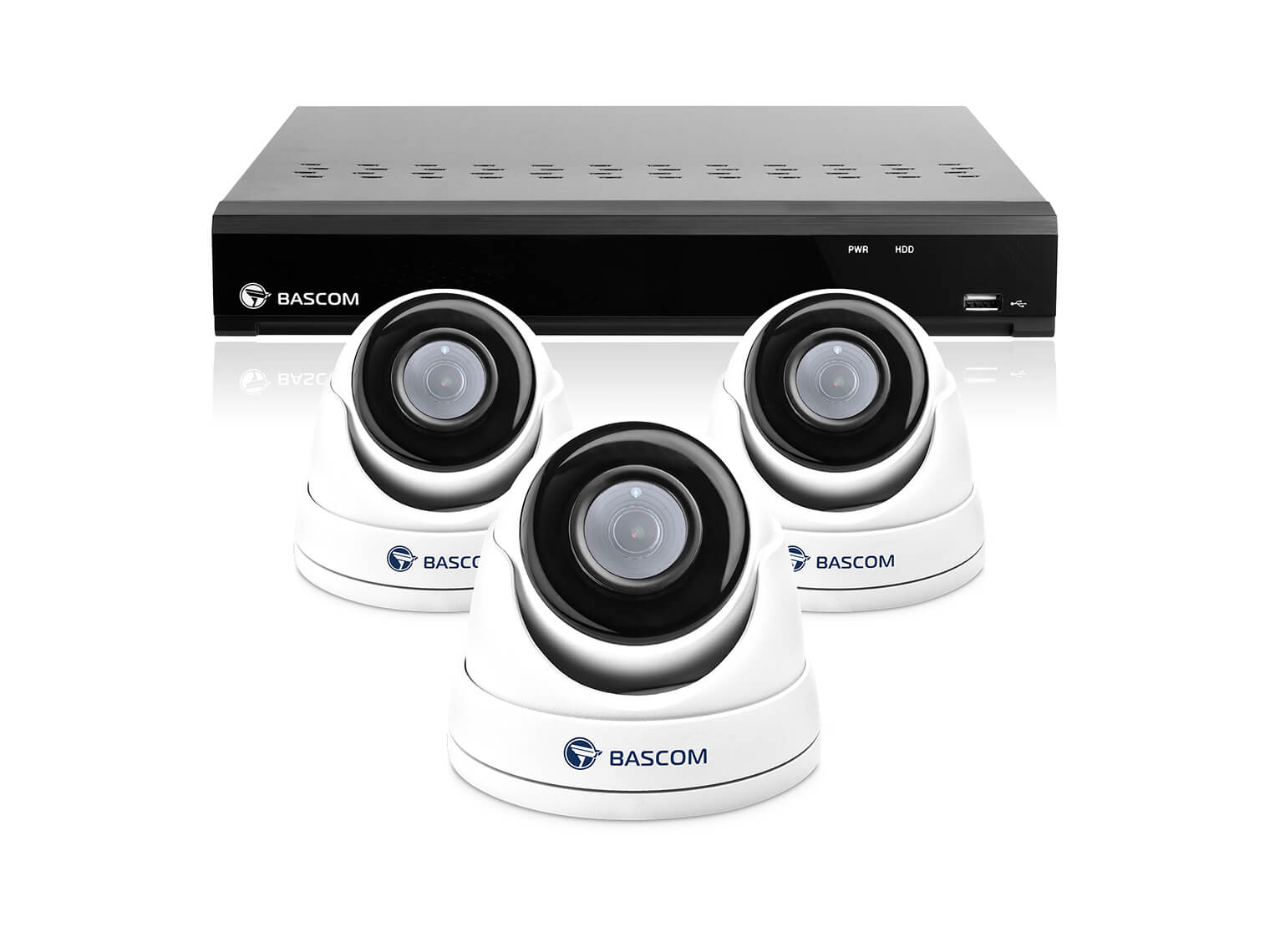 Wired 3-dome system