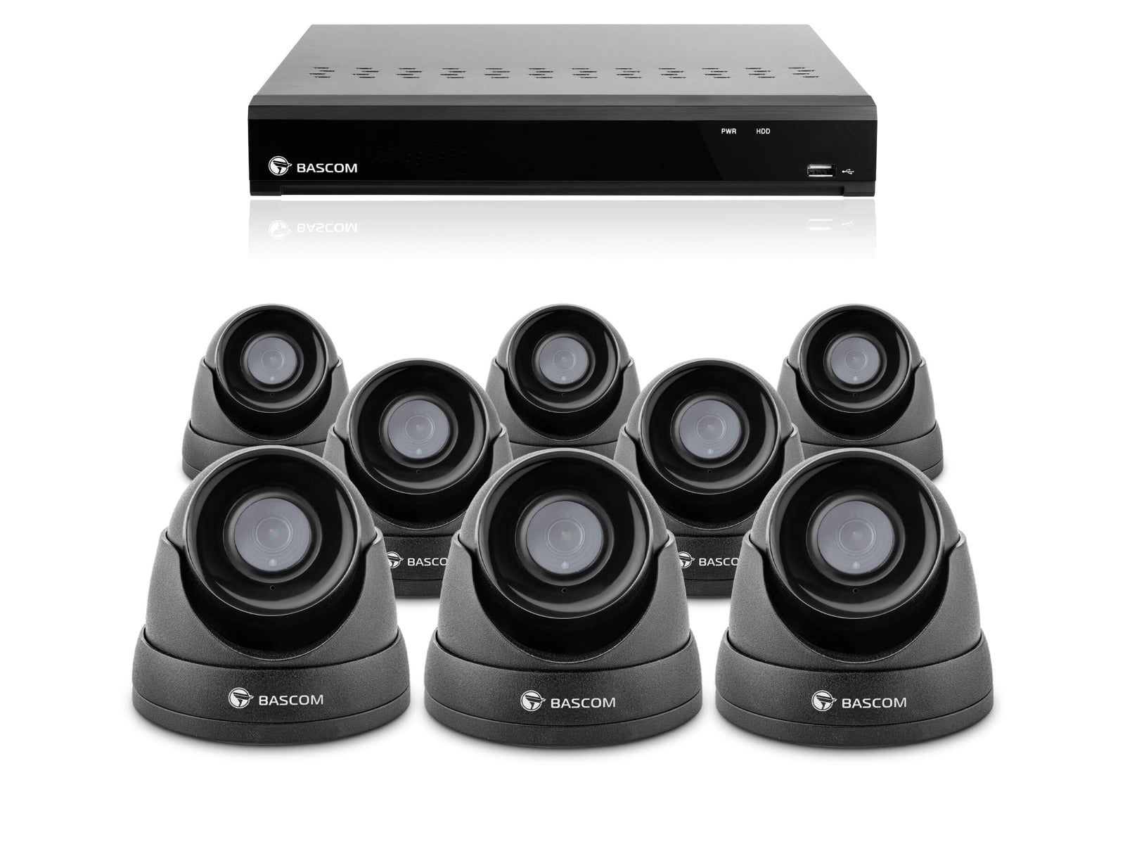 Wired 8-dome system