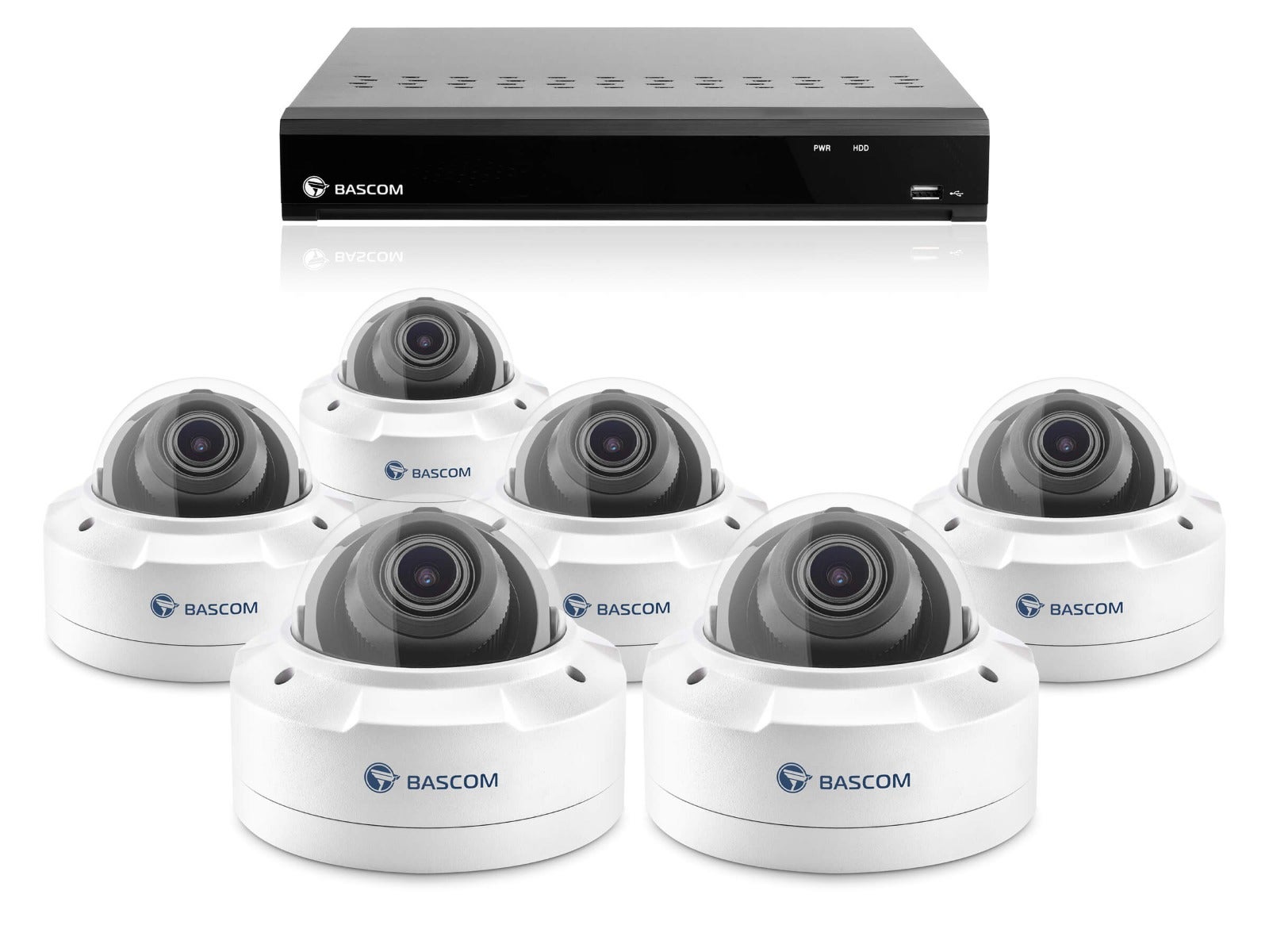 Wired 6-dome system PLUS