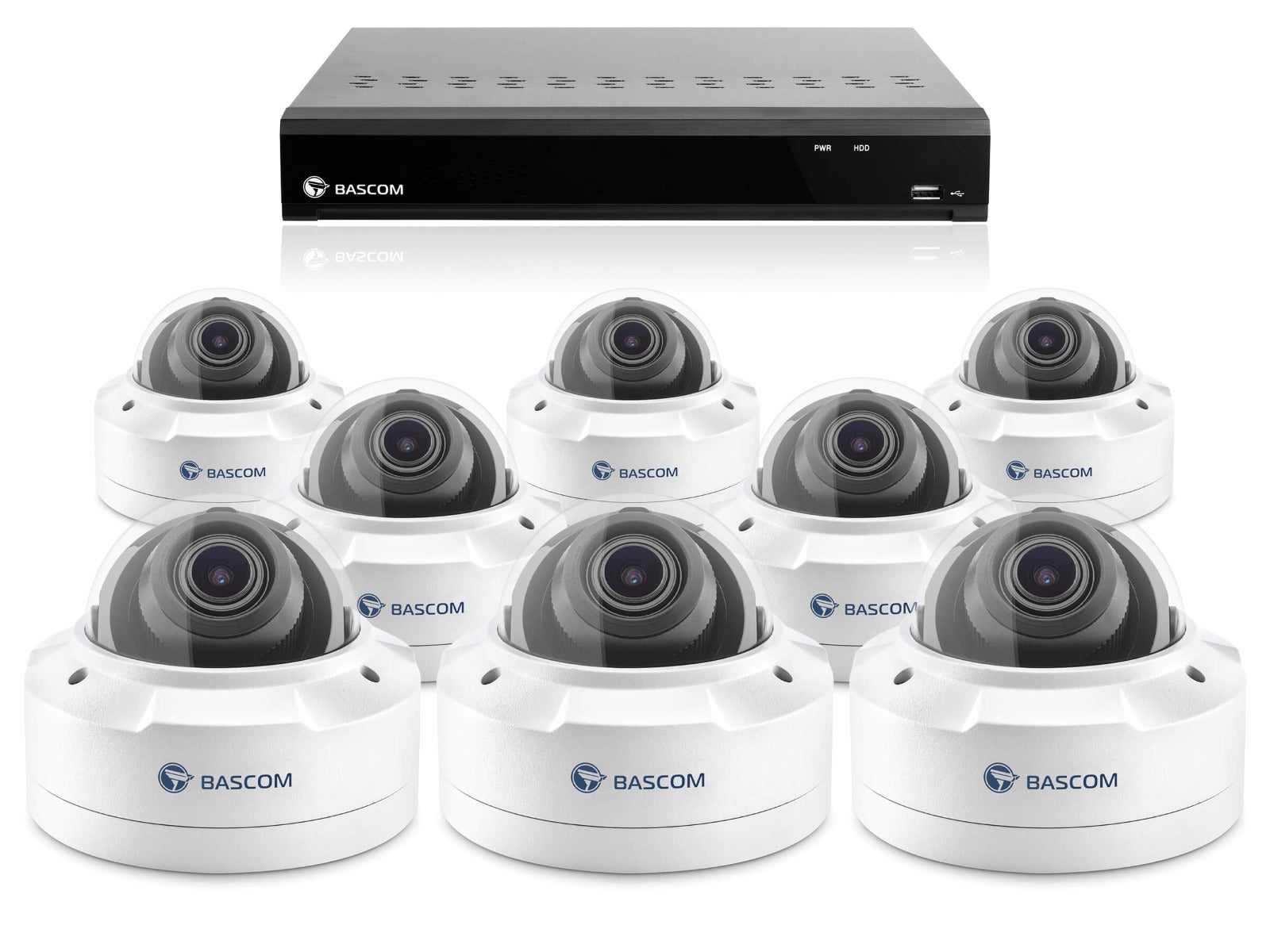 Wired 8-dome system PLUS
