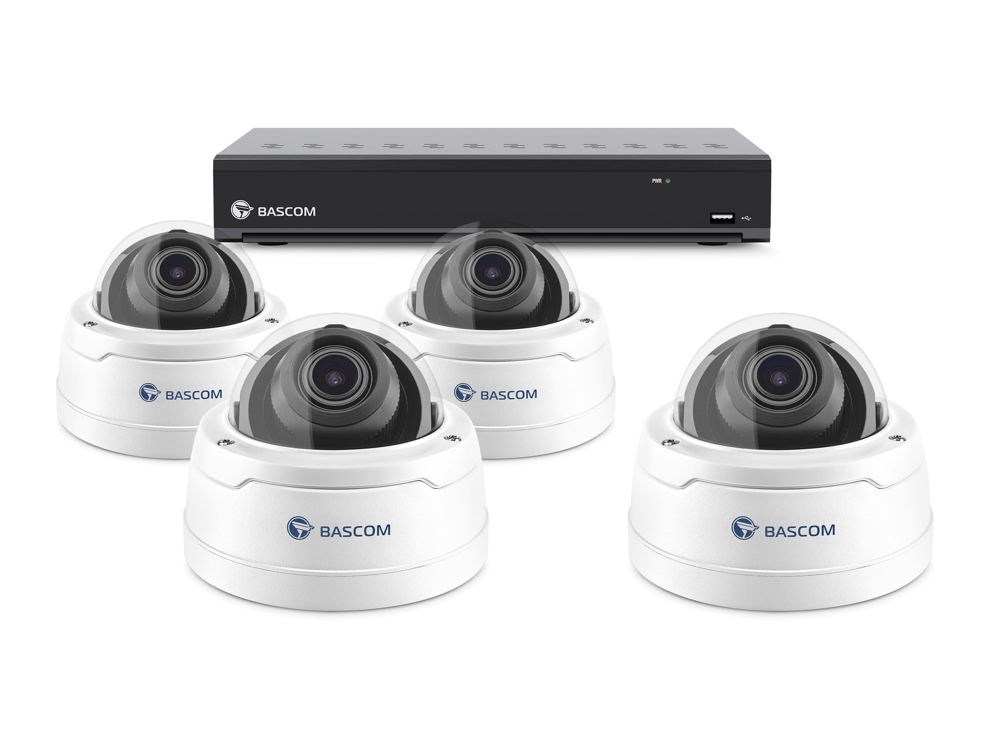 Wired 4-dome system PRO