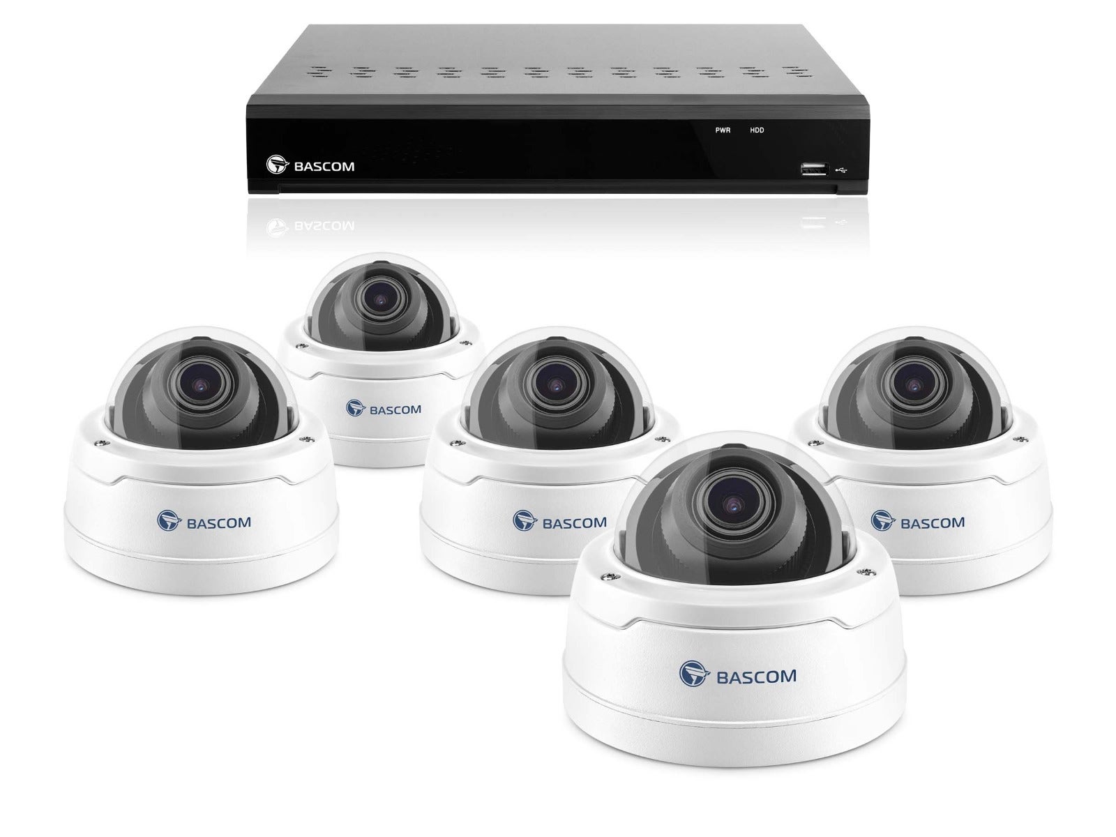 Wired 5-dome system PRO