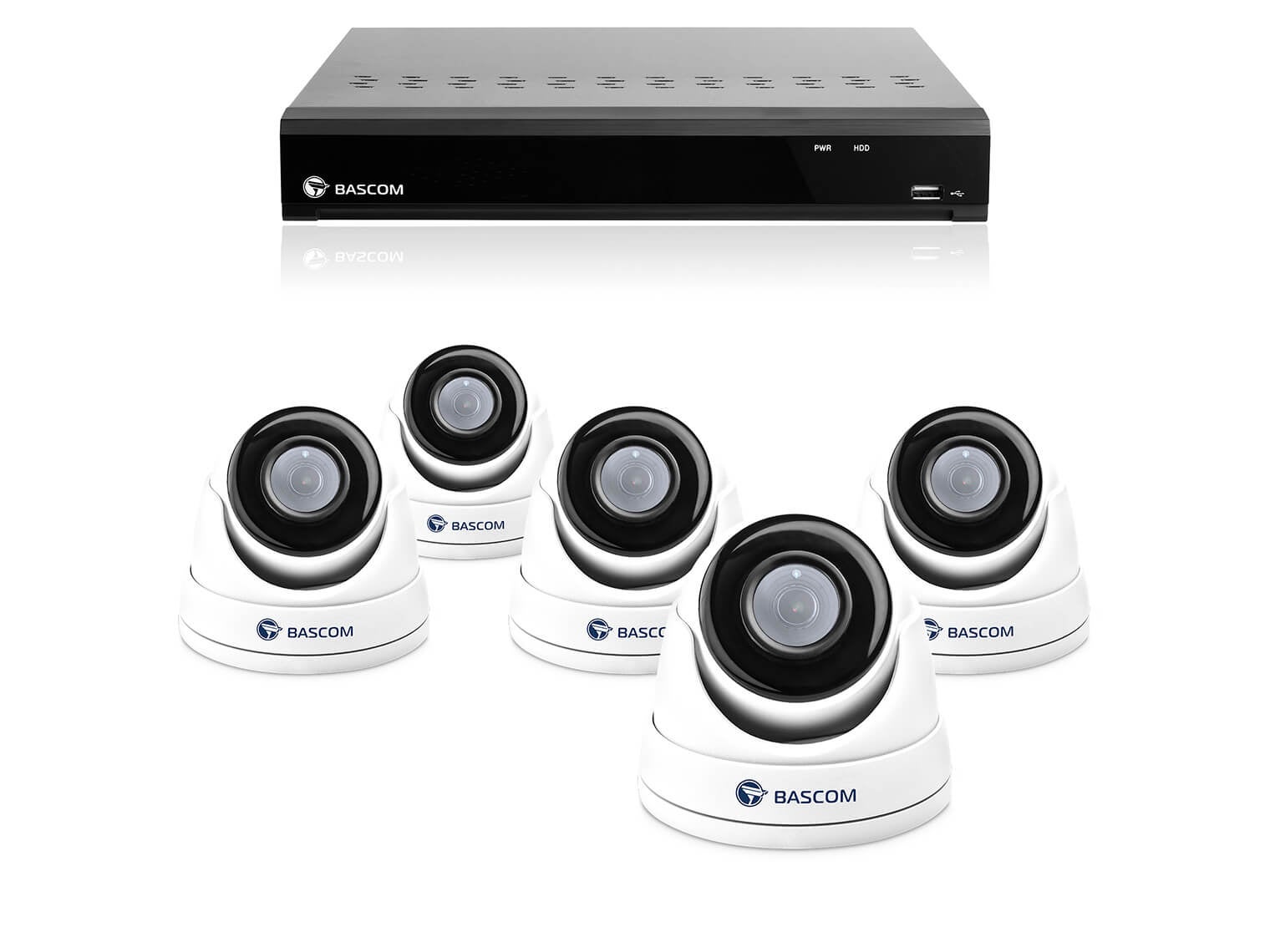 Wired 5-dome system