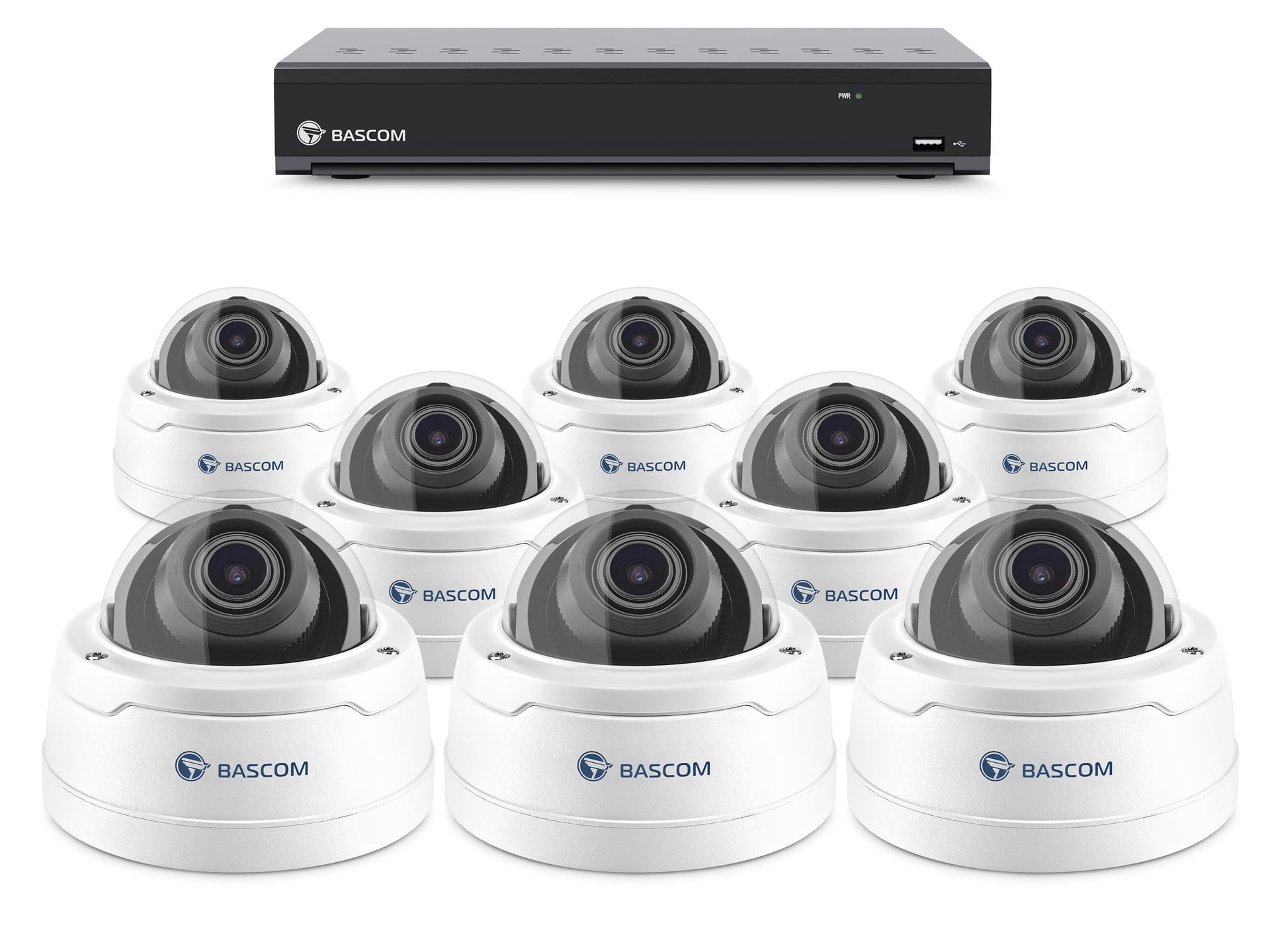 Wired 8-dome system PRO